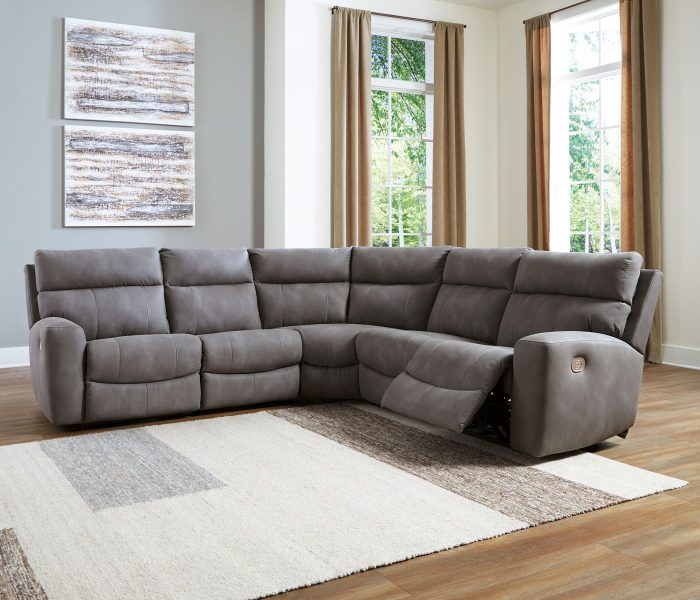 Next-gen Durapella - Power Reclinering Sectional Set - Image 4