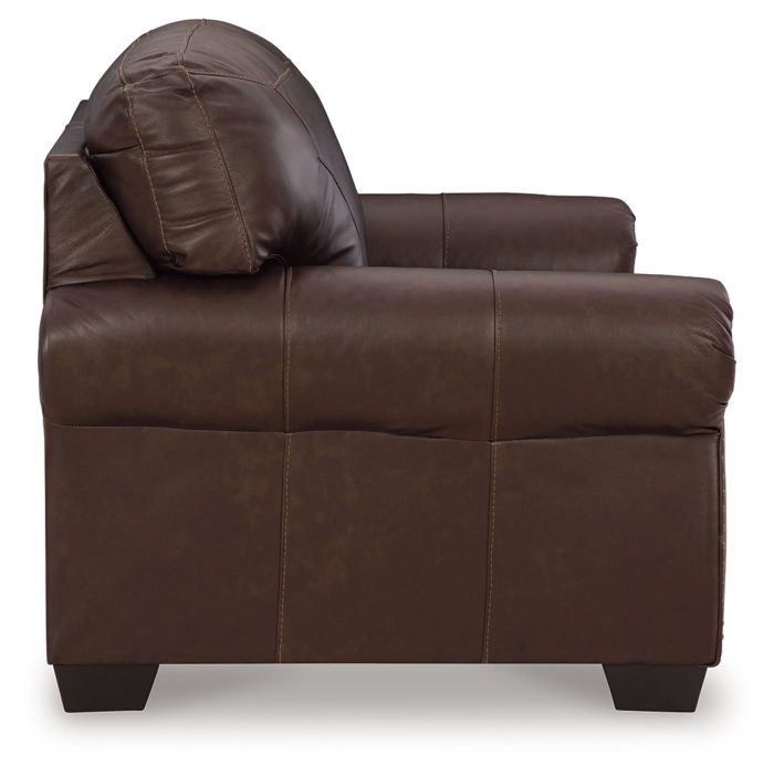 Colleton - Dark Brown - Loveseat - Image 3
