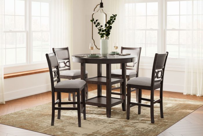 Langwest - Brown - Dining Room Counter Table Set (Set of 5) - Image 4