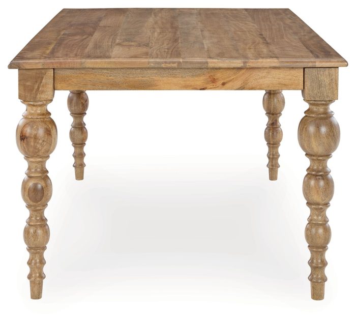 Rybergston - Light Brown - Rectangular Dining Room Table - Image 3