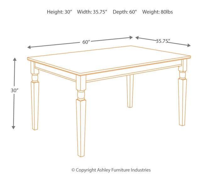 Owingsville - Black / Brown - Rectangular Dining Room Table - Image 3