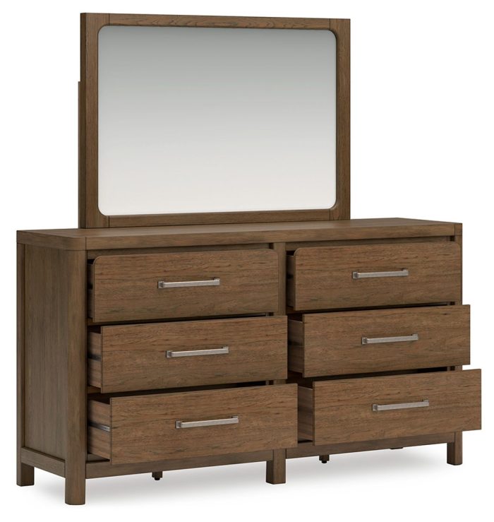 Cabalynn - Light Brown - Dresser And Mirror - Image 3