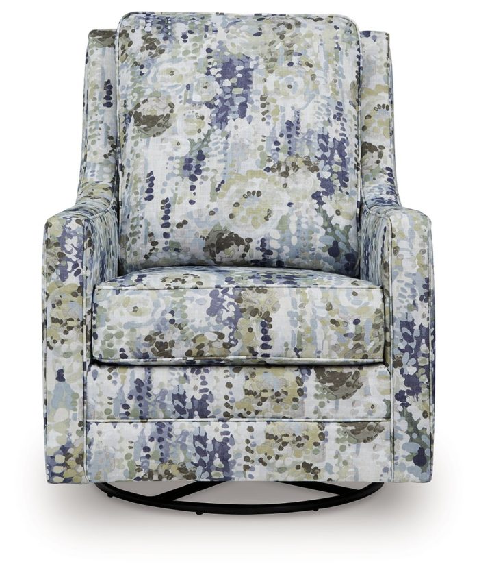Dustinford - Multi - Swivel Glider Accent Chair - Image 3