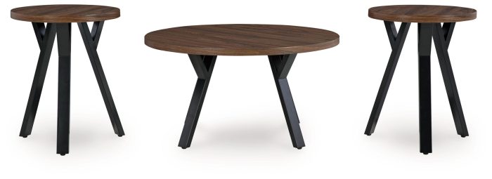 Elbrynn - Brown / Black - Occasional Table Set (Set of 3) - Image 2