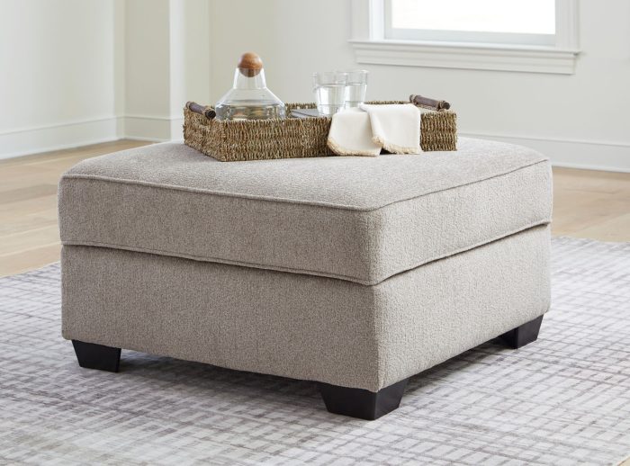 Claireah - Umber - Ottoman With Storage - Image 3