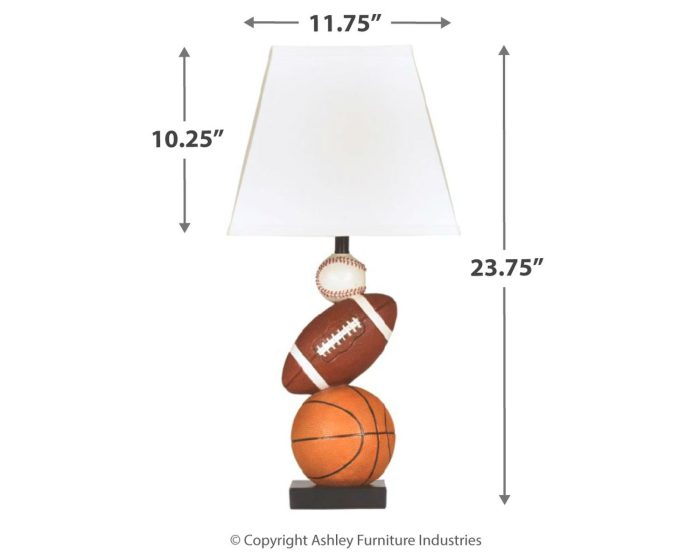 Nyx - Orange - Poly Table Lamp - Image 3