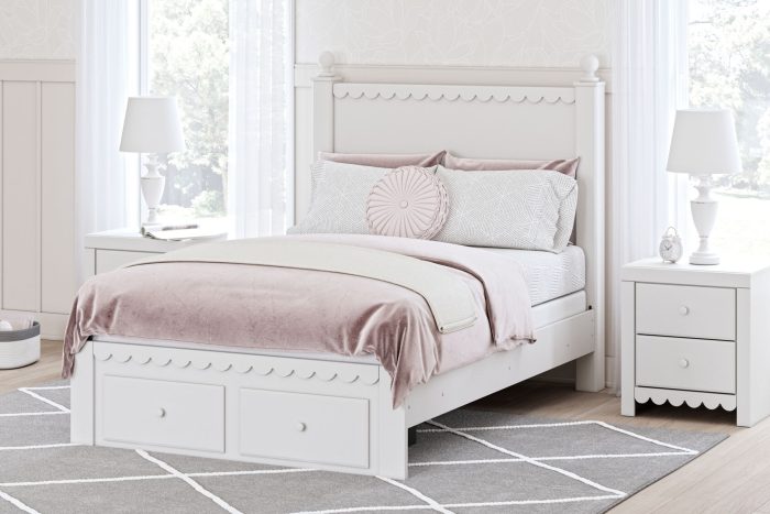 Mollviney - Panel Storage Bed - Image 2