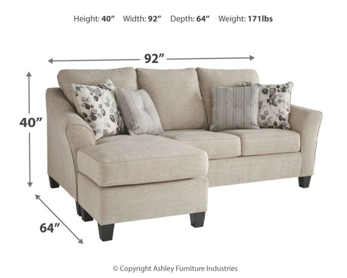 Abney - Driftwood - Sofa Chaise - Image 2