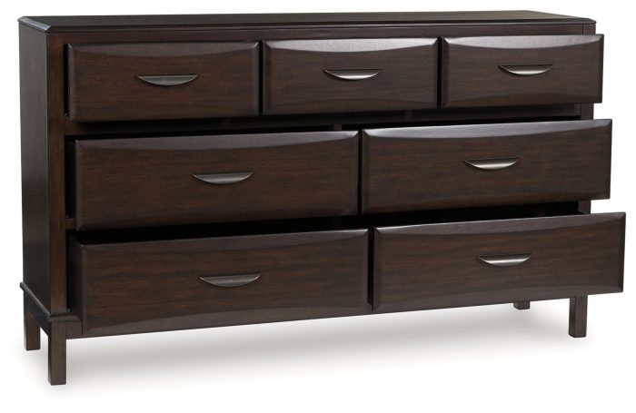 Vanmore - Dark Brown - Dresser - Image 4