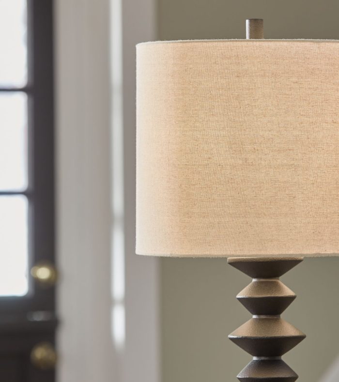 Luanndon - Black - Poly Buffet Lamp - Image 2