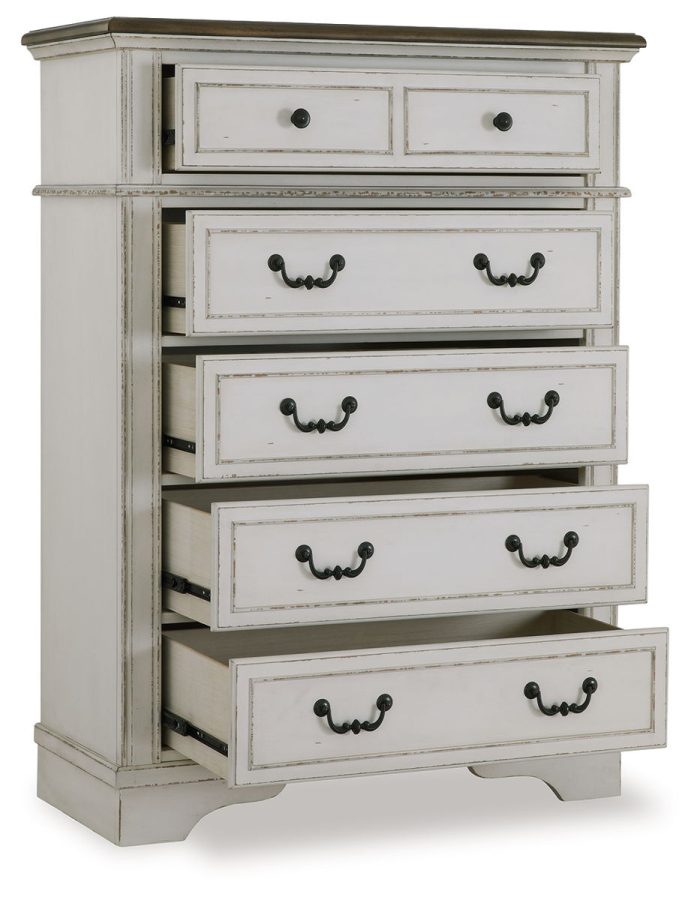 Blendon - Two-tone - Five Drawer Chest - Image 4