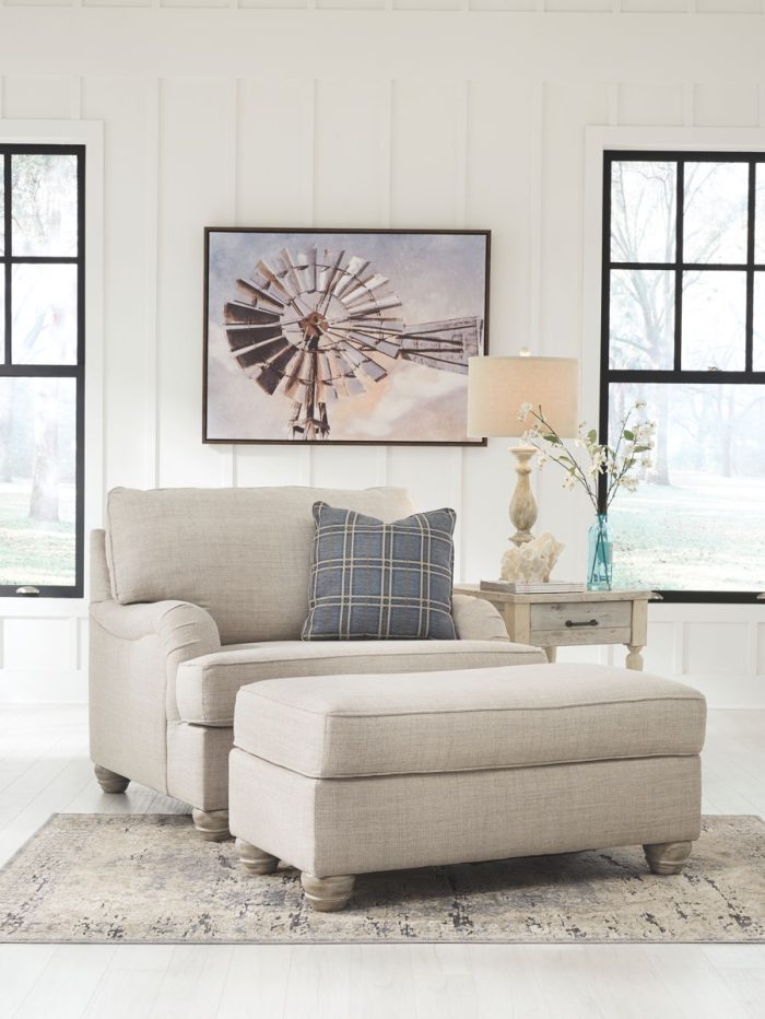 Traemore - Linen - Chair and a Half - Image 3