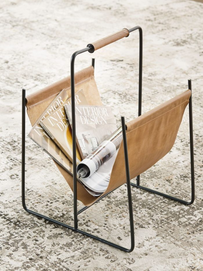 Faronworth - Brown / Black - Magazine Rack - Image 2