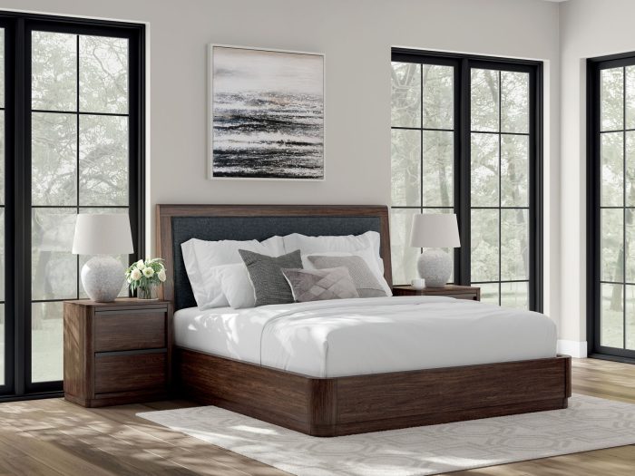 Dilenno - Upholstered Panel Bed - Image 2