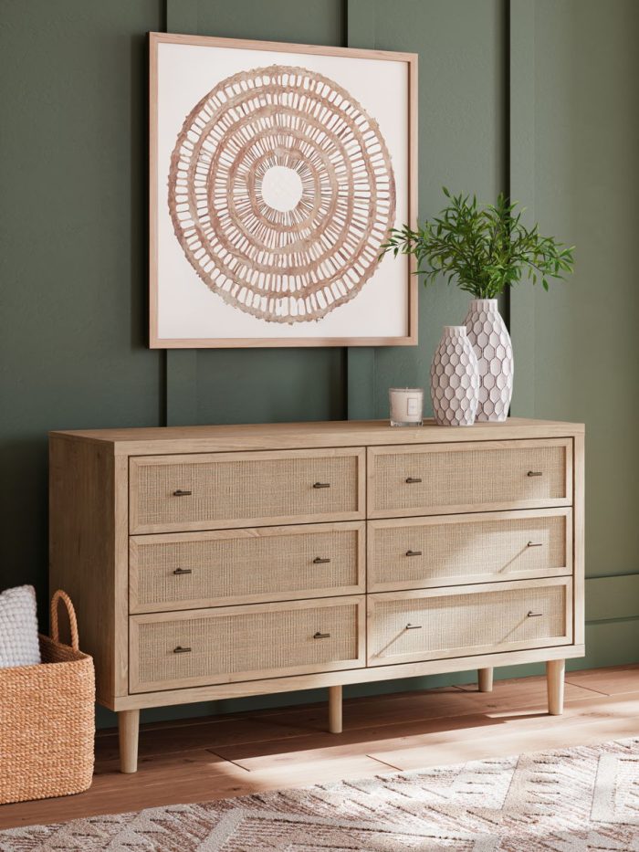 Cielden - Two-Tone - Six Drawer Dresser - Image 3