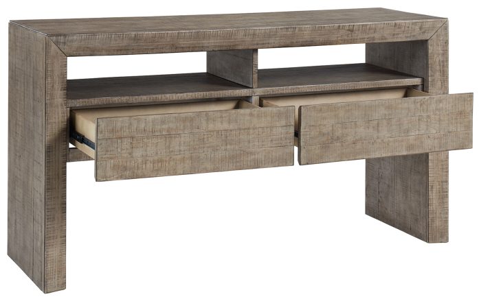 Langford - Light Grayish Brown - Dining Room Server - Image 4