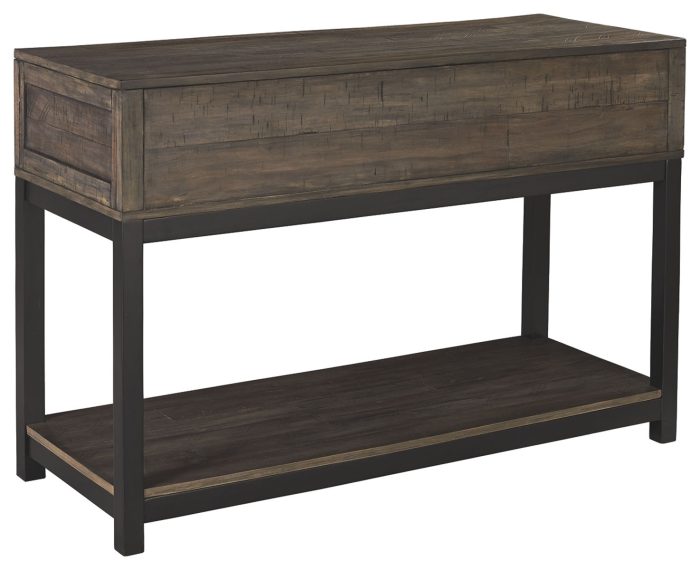 Johurst - Grayish Brown - Sofa Table - Image 3