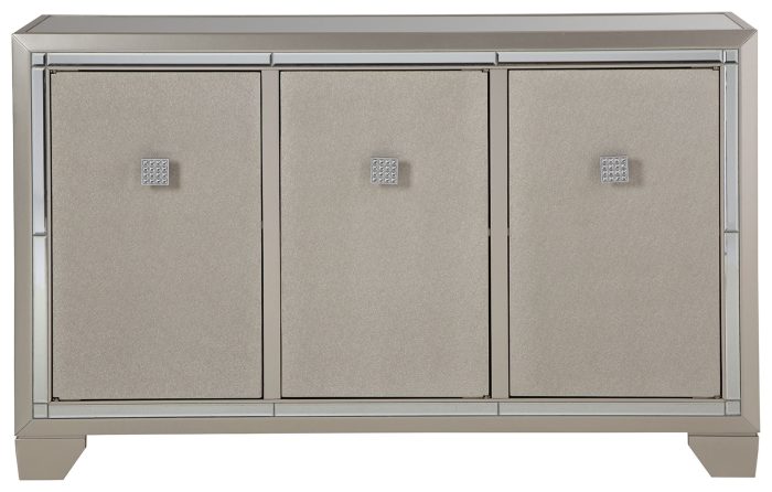 Chaseton - Champagne - Accent Cabinet - Image 4