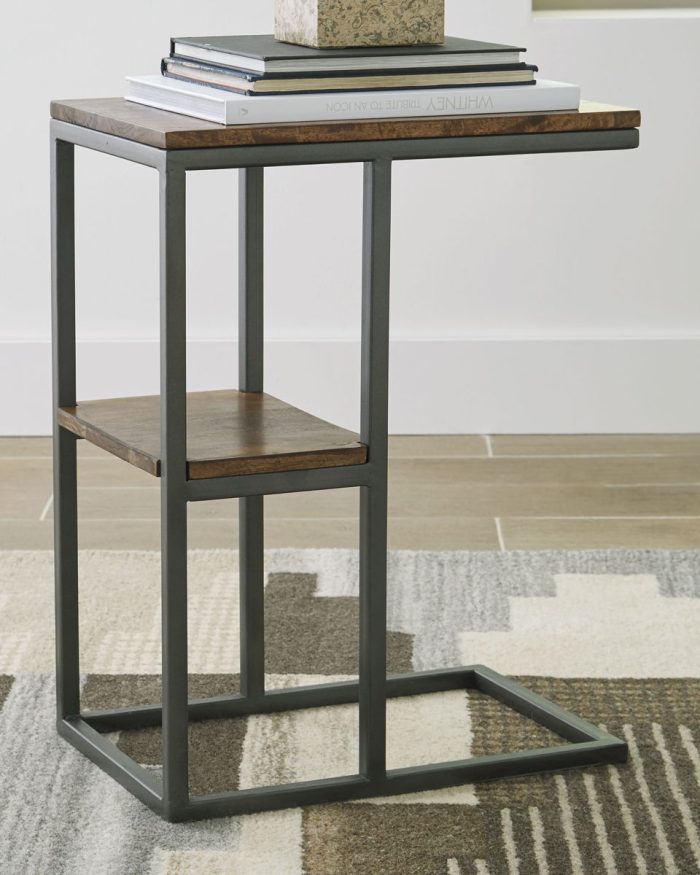 Forestmin - Natural / Black - Accent Table - Image 2