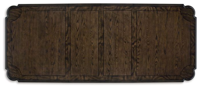 Maylee - Dark Brown - 11 Pc. - Dining Extension Table, 4 Side Chairs, 2 Arm Chairs, Storage Bench, Buffet And Hutch - Image 3
