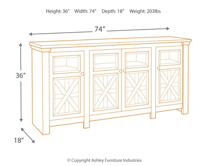 Bolanburg - TV Stand - Image 8
