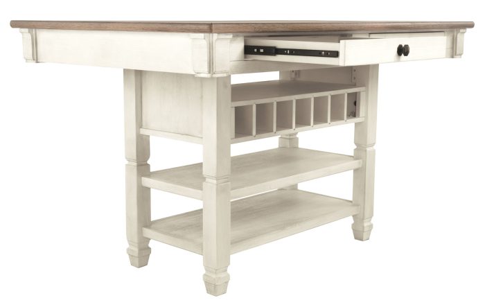 Bolanburg - Beige - Rectangular Dining Room Counter Table - Image 2