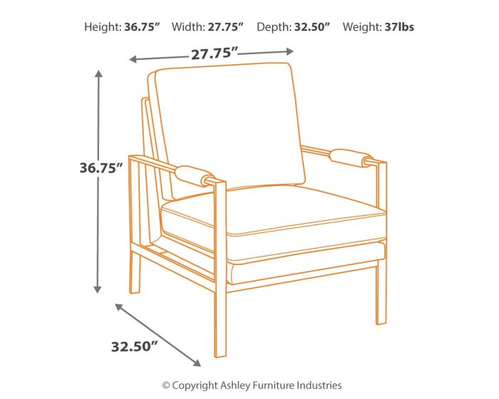 Peacemaker - Brown - Accent Chair - Image 4