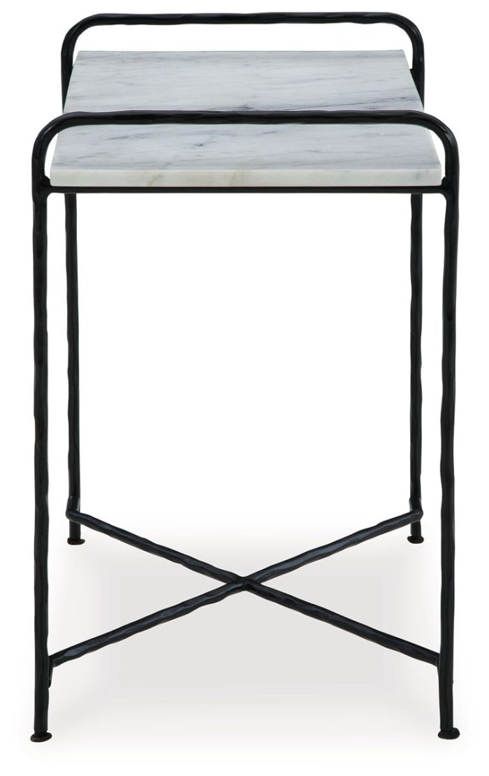 Ashber - White / Black - Accent Table - Image 4