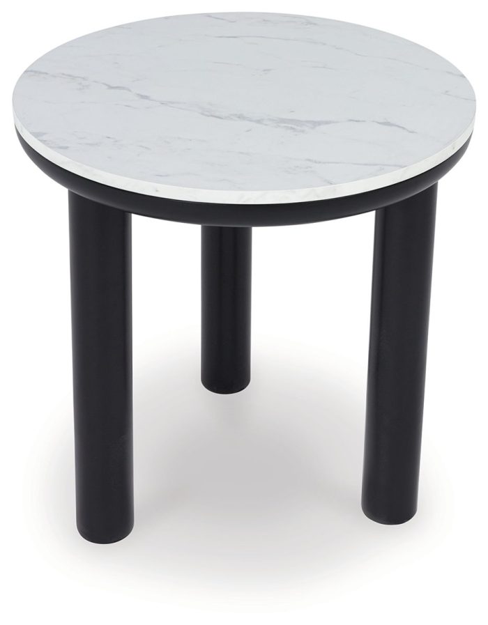Xandrum - Black / White - Occasional Table Set (Set of 3) - Image 2