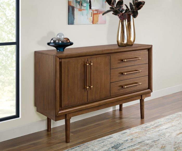 Lyncott - Brown - Dining Room Server - Image 3