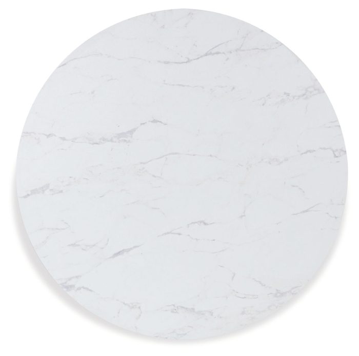 Xandrum - Black - Round Dining Room Table - Image 3