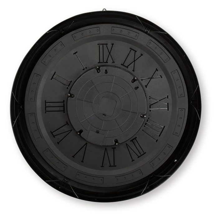 Dairton - Black / Gold Finish - Wall Clock - Image 3