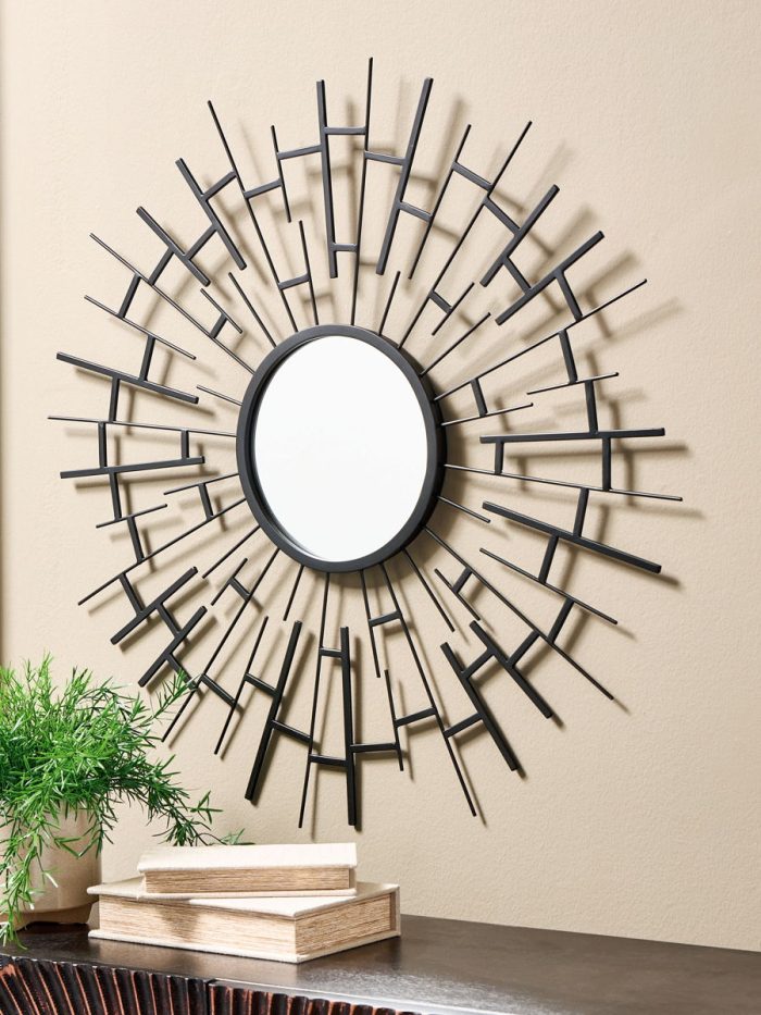 Garrenworth - Black - Accent Mirror - Image 2