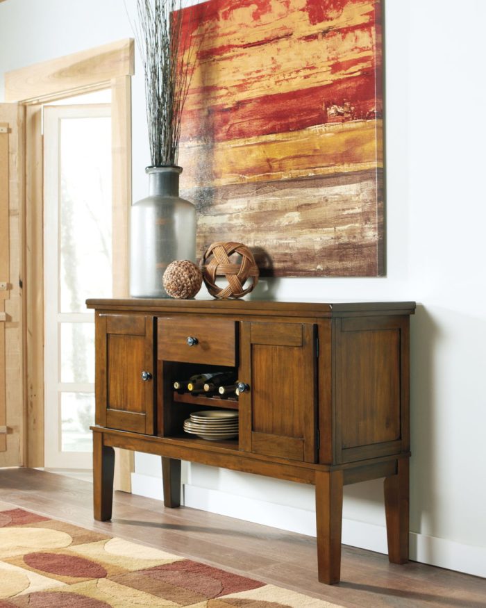 Ralene - Medium Brown - Dining Room Server - Image 2