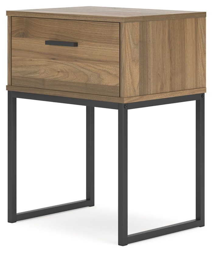 Deanlow - Honey - One Drawer Night Stand - Image 4