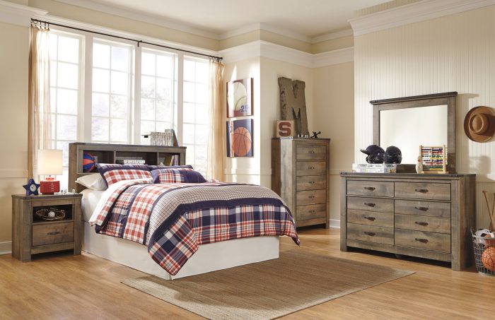 Trinell - Youth Bookcase Headboard - Image 7