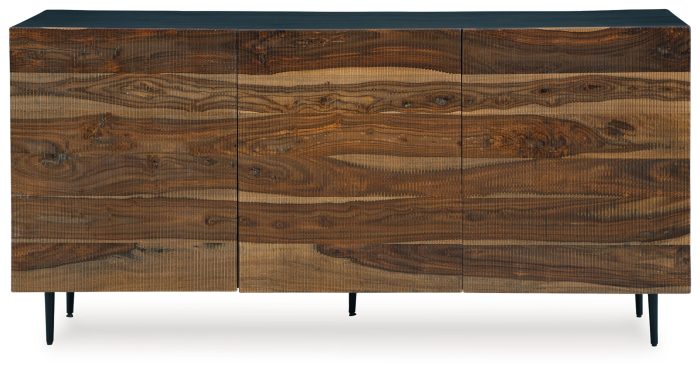 Darrey - Natural / Brown - Accent Cabinet - Image 2