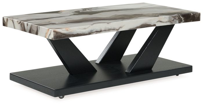 Cendill - Dark Brown / White / Black - Occasional Table Set (Set of 3) - Image 3