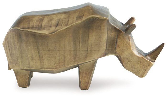 Gentwell - Antique Gold Finish - Sculpture - Image 3