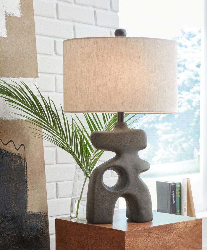 Danacy - Distressed Black - Paper Table Lamp - Image 3