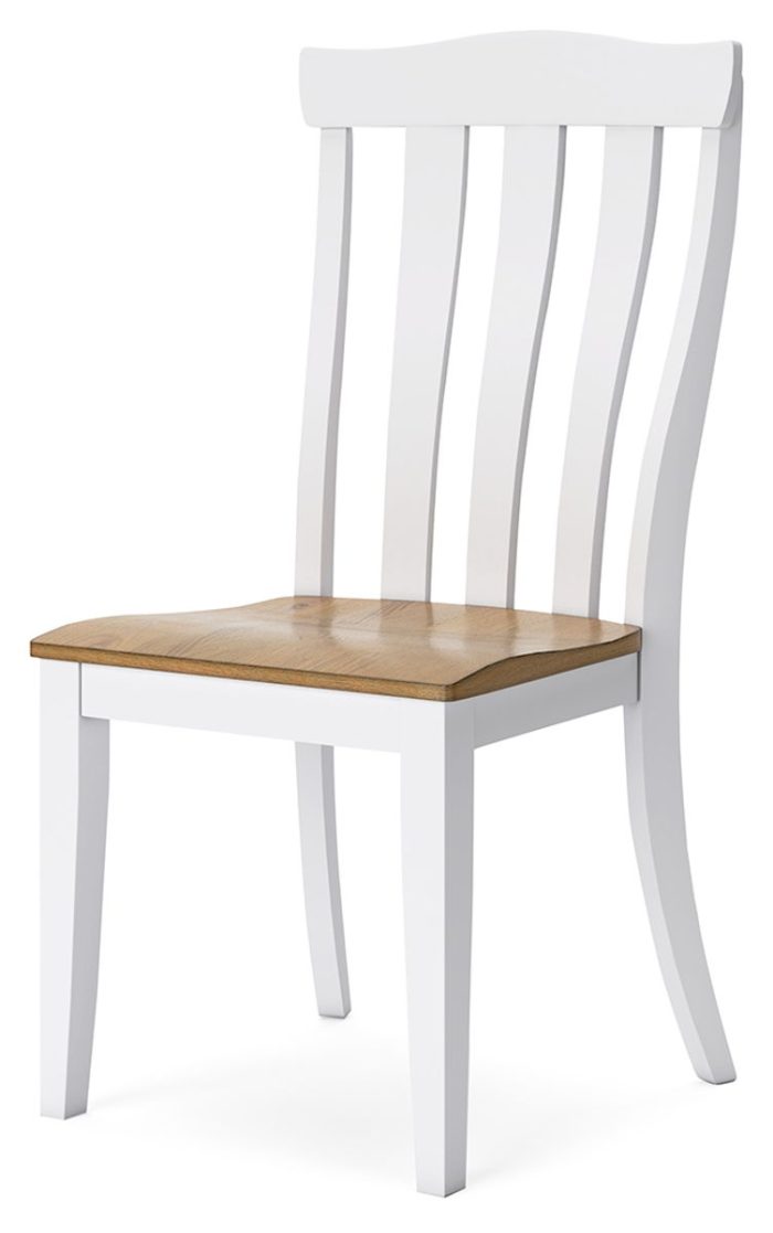 Ashbryn - White / Natural - Dining Room Side Chair (Set of 2) - Image 4