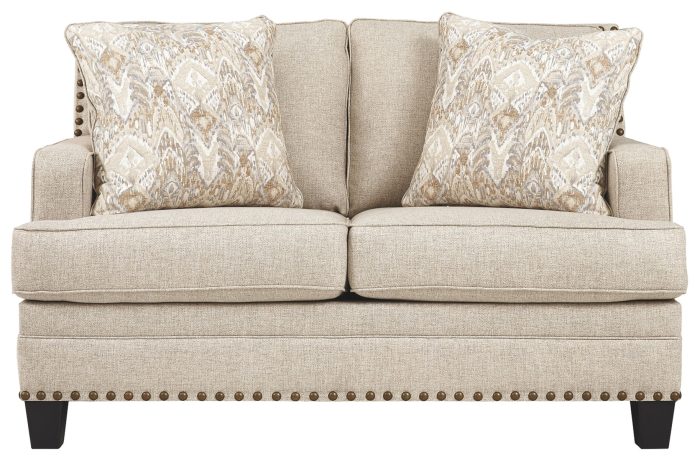 Claredon - Linen - Loveseat - Image 4