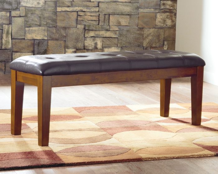 Ralene - Medium Brown - Large UPH Dining Room Bench - Image 4