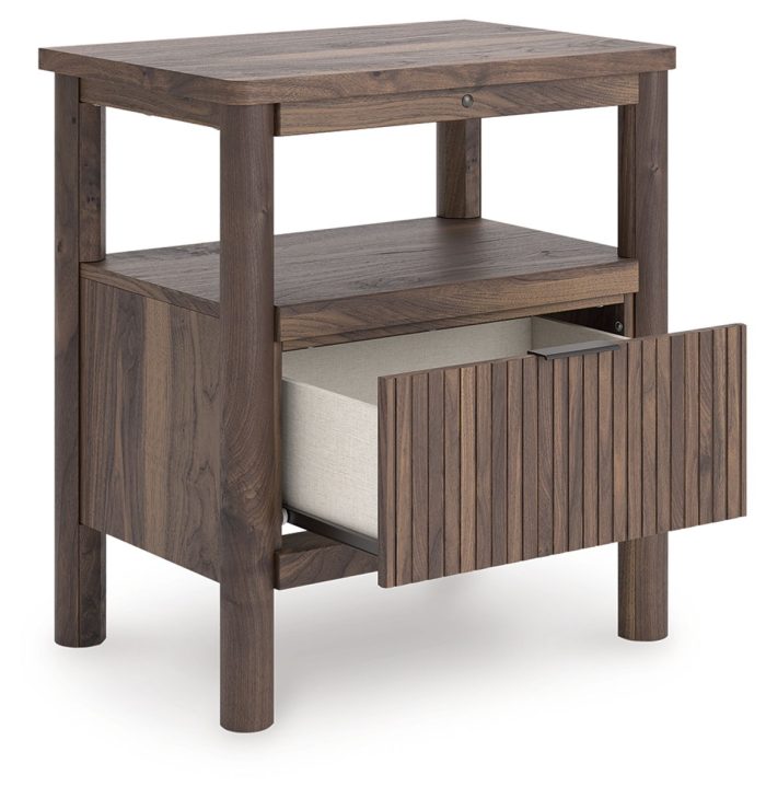 Pamytta - Brown - One Drawer Night Stand - Image 4
