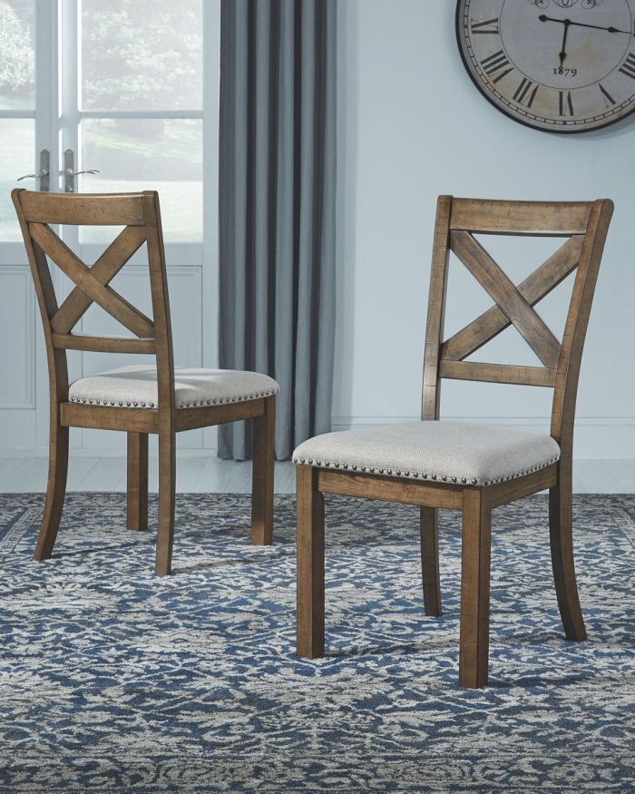 Moriville - Beige - Dining UPH Side Chair (Set of 2) - Image 2