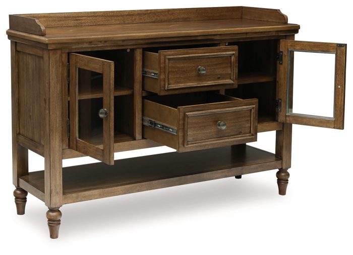 Sturlayne - Brown - Dining Room Server - Image 3