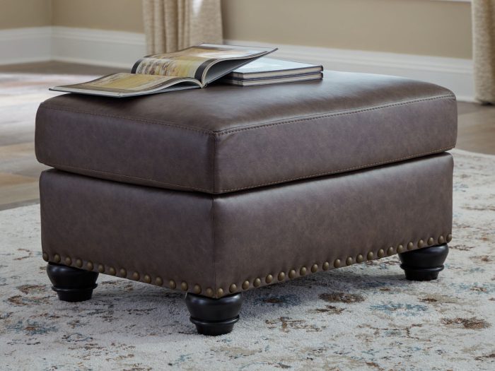 Roxmere - Umber - Ottoman - Image 4