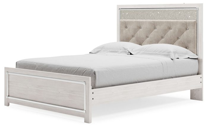 Altyra - White - Queen Panel Bed With Roll Slats - Image 3