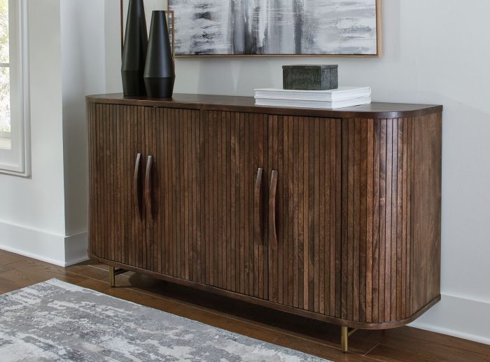 Amickly - Dark Brown - Accent Cabinet - Image 4