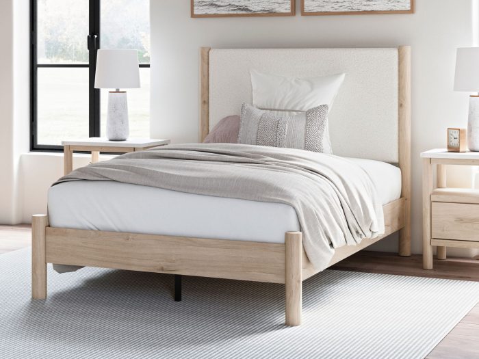 Cadmori - Upholstered Panel Bed - Image 12